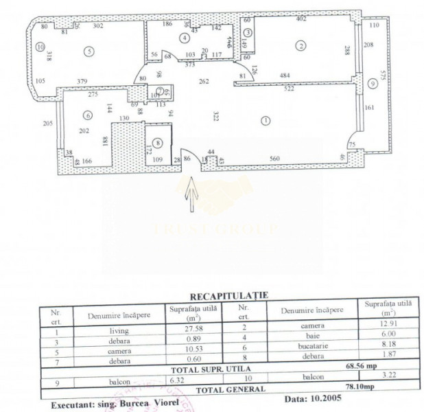 Apartament 3 Camere 1 Mai 