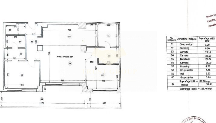 Apartament 3 camere Pipera LUX | loc parcare la subteran