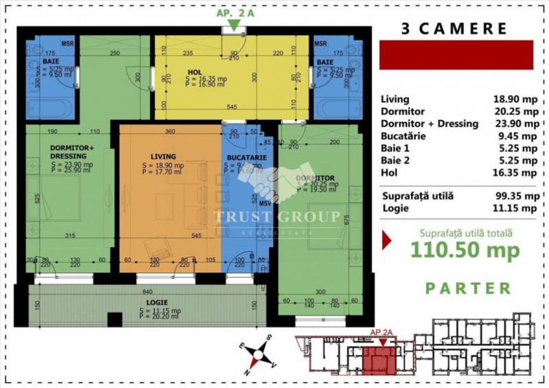 Apartament 3 camere lux - Unirii - Comision 0%