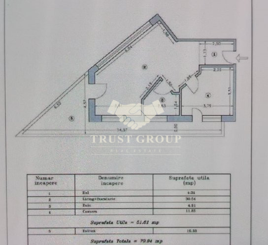 Apartament 2 camere Sisesti | loc de parcare