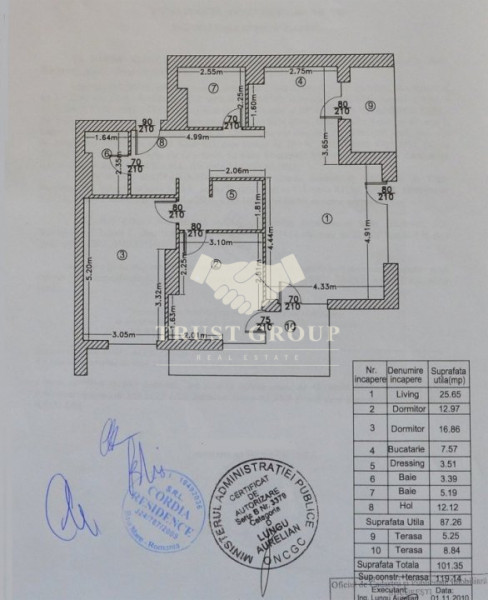 Apartament 3 camere Baneasa 