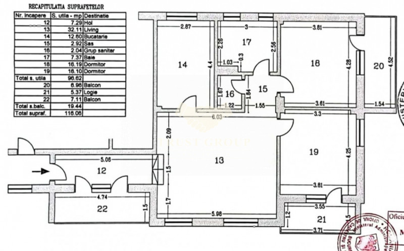 Apartament 3 camere Sisesti | 3 balcoane | 2 locuri parcare