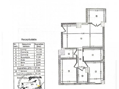 Apartament 3 camere - Floreasca 