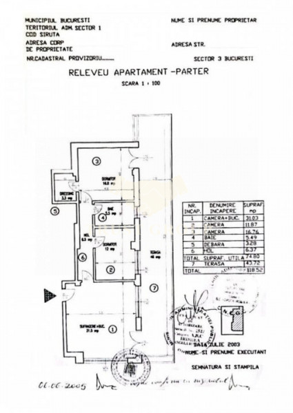 Apartament 3 camere Dorobanti-Capitale 