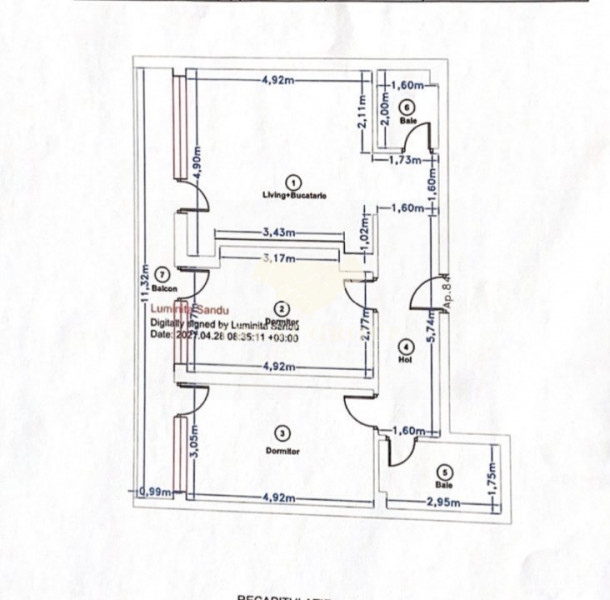 Apartament 3 Camere | Bloc Nou | 2021 |