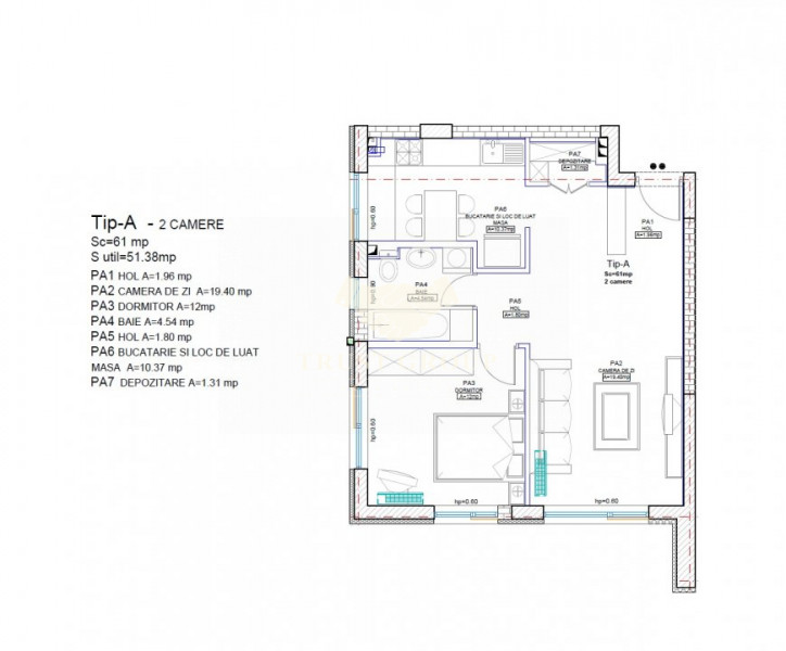 Apartament 2 camere Herastrau | 2022 | Comision 0%