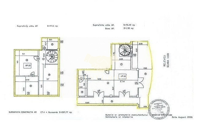 Apartament 3 camere Duplex/Penthouse - Aviatiei