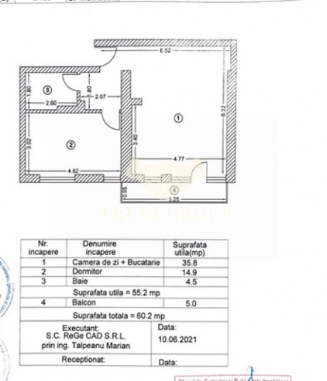 Apartament 2 camere Sisesti