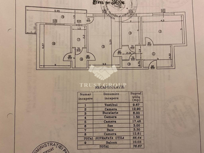 Apartament 3 camere Bucurestii Noi