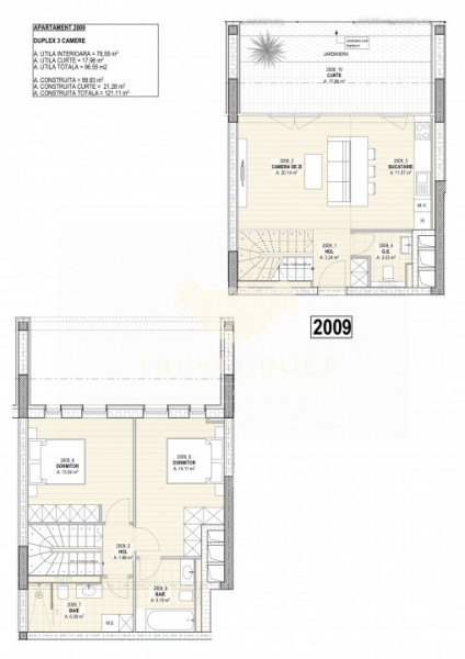 Apartament tip Duplex 3 camere Herastrau - Comision 0%