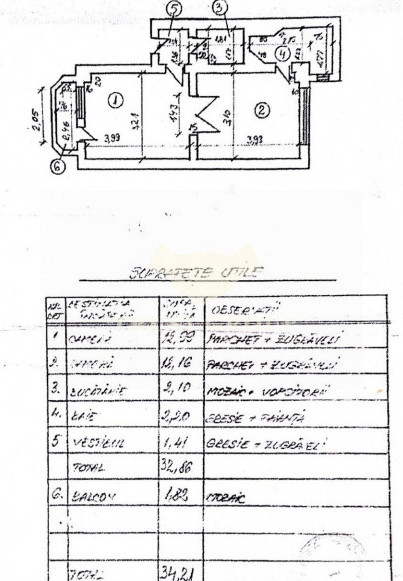 Apartament tip Studio zona Eminescu