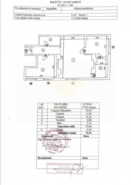 Apartament 3 camere Baneasa | Garaj