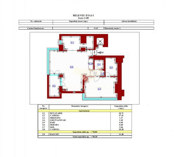 Apartament 2 Camere Aviatorilor-Arcul de Triumf- Comision 0%