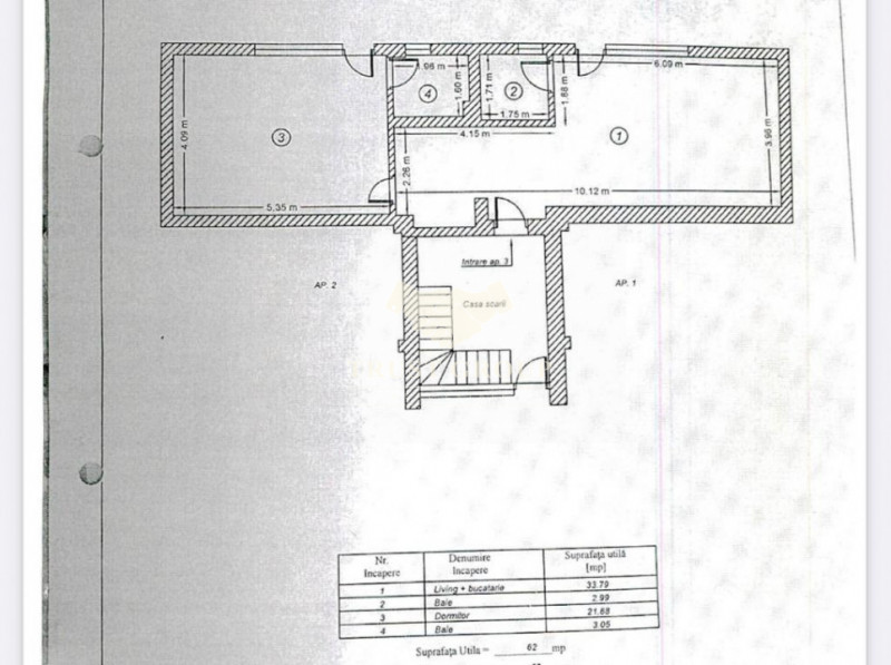 Apartament 2 camere Obor | curte | bloc 2015