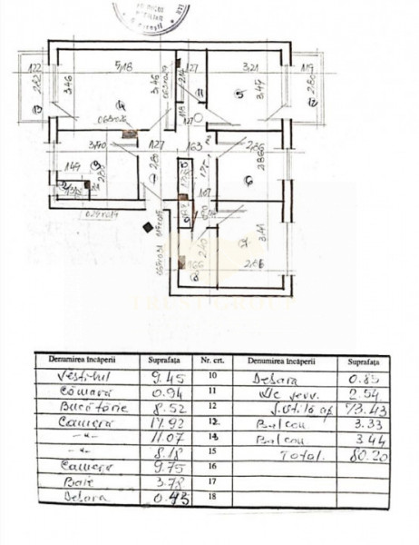 Apartament 4 camere in Aviatiei