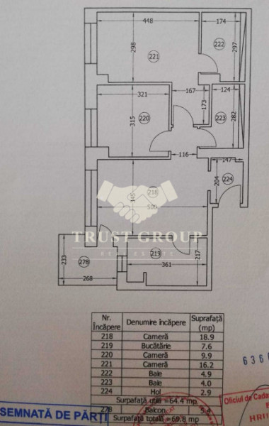 Apartament 3 camere Pipera