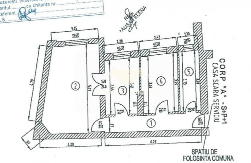 Apartament 2 camere | Centrala Proprie | Armeneasca