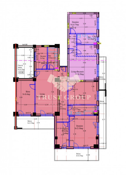 Apartament 4 camere Baneasa | Bloc 2022 | 2 Locuri Parcare 