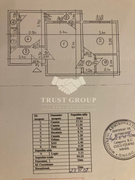 Apartament 2 camere Victoriei