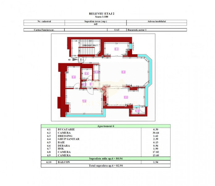 Apartament 3 camere Arcul de Triumf 