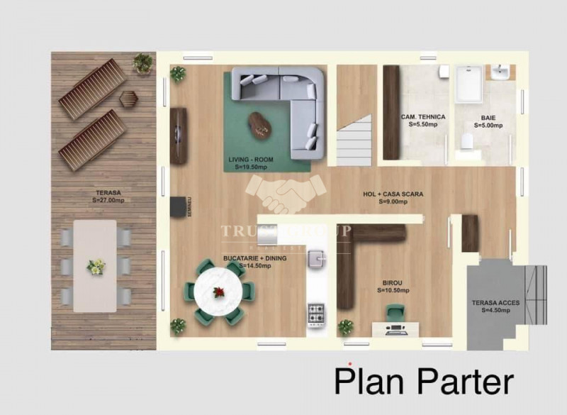 VILA P+1 INDIVIDUALA | CURTE LIBERA | 3 LOCURI DE PARCARE