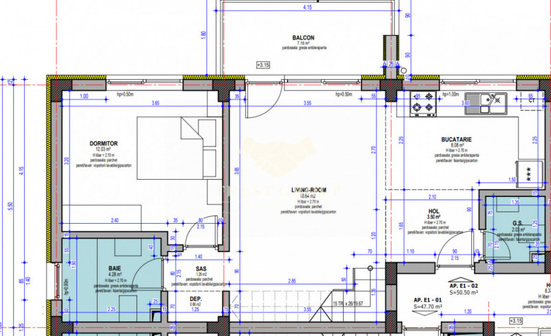 Duplex zona Tunari