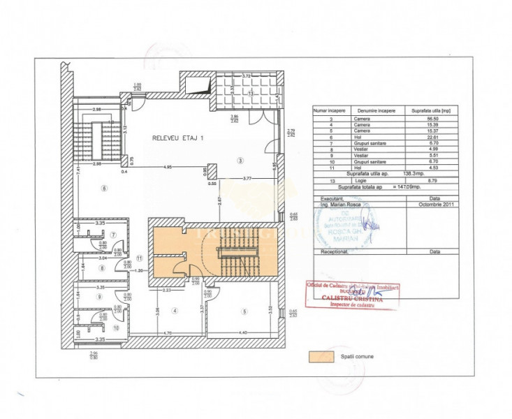 Apartament 4 camere+loc de parcare/ Baneasa