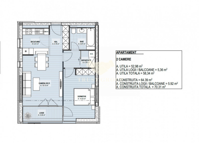 Apartament 2 Camere Herastrau