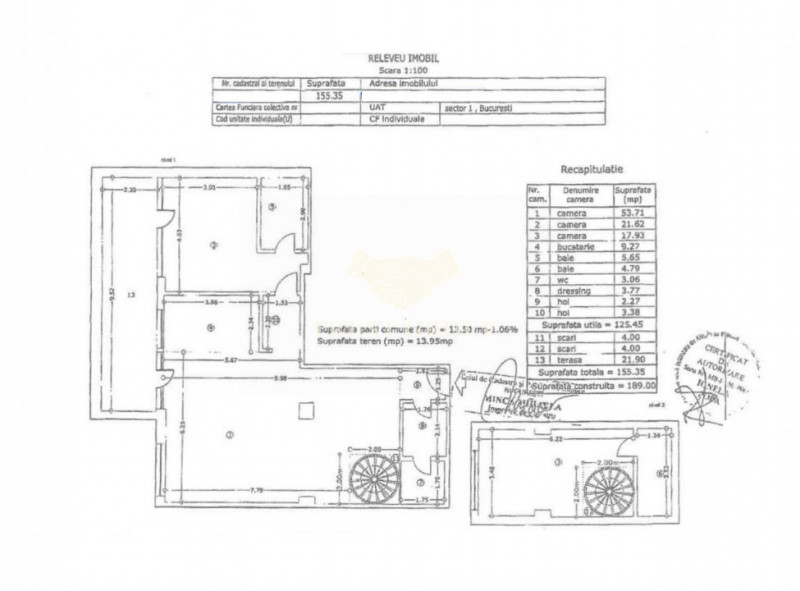 Duplex 3 camere Herastrau