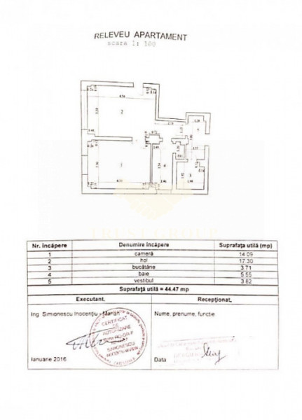 Apartament 2 camere Calea Victoriei | centrala proprie