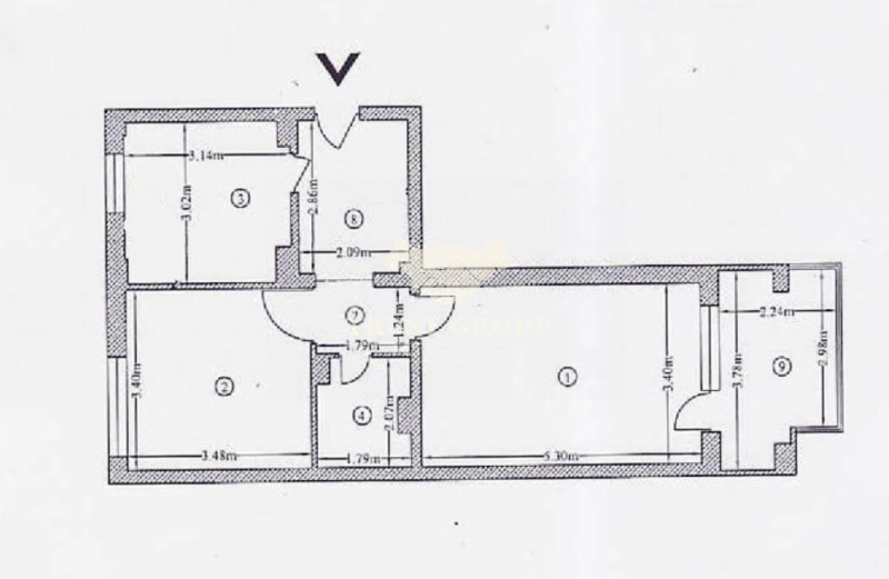 Apartament 2 camere Dorobanti | centrala proprie