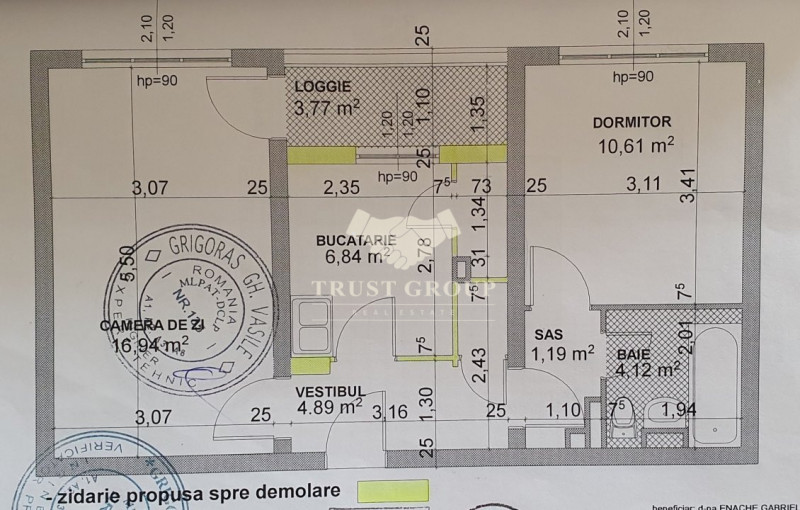 Apartament 2 camere Teiul Doamnei | 1984