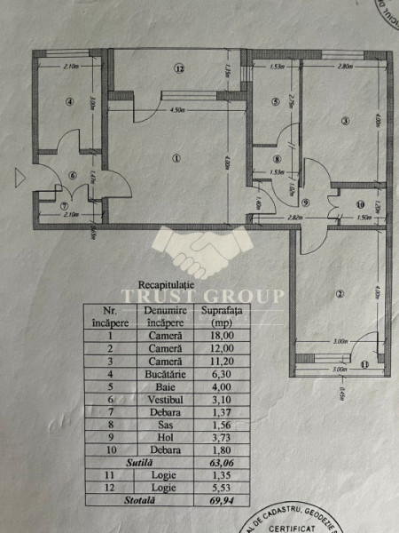 Apartament 3 camere Iancului | 3 minute metrou |