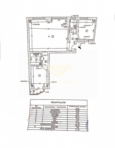 Apartament 2 camere Iancului | 1985 | 72mp 