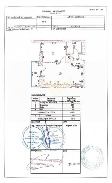 Apartament 2 camere Pipera Cortina North | 2022