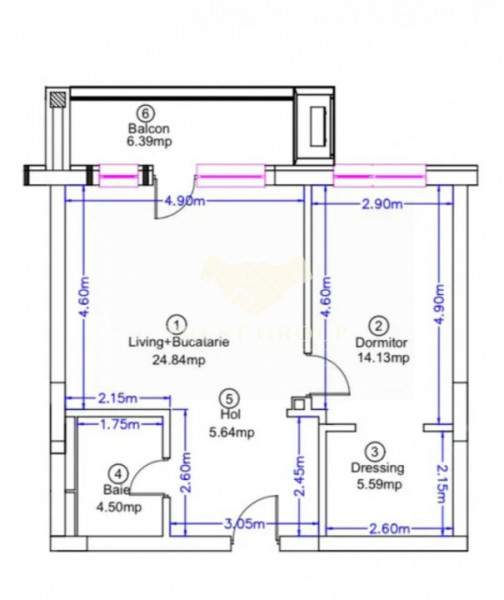 Apartament 2 camere Pipera | Loc de parcare | Bloc 2022