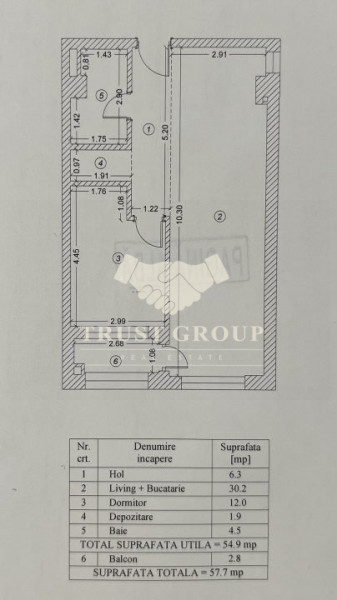 Apartament 2 camere Pipera | 2022