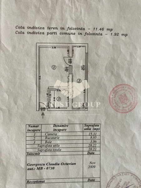 Studio Obor | renovat | bloc 1982 | ideal investitie