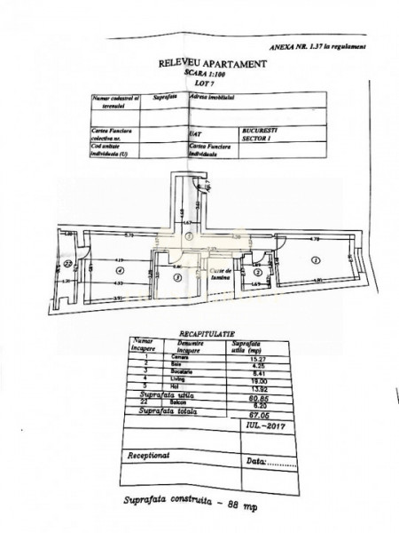 Apartament 2 camere Victoriei | bloc 2018