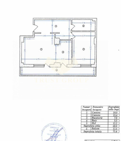 Apartament 2 camere Sisesti | Loc de parcare