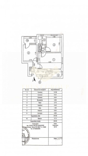 Apartament 3 camere Lacul Tei