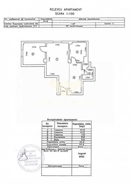 Apartament 3 camere Dorobanti