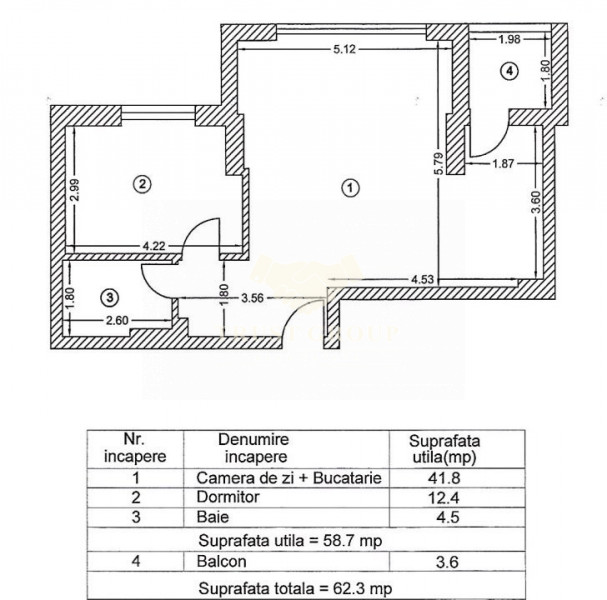 Apartament 2 camere Sisesti | loc de parcare