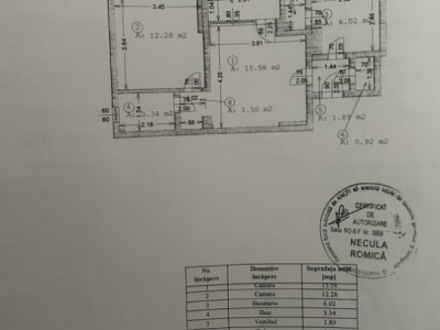 Apartament 2 camere Cismigiu | necesita renovare