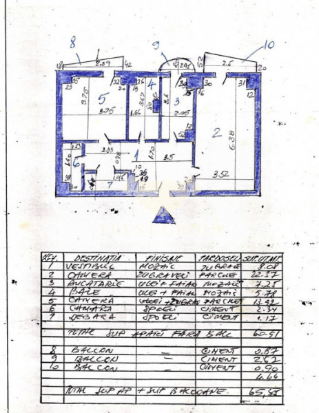 Apartament 2 Camere | PIATA VICTORIEI | BLOC MONOLIT | 65MP |