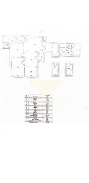 Apartament 4 camere Batistei | 140mp | boxa la subsol