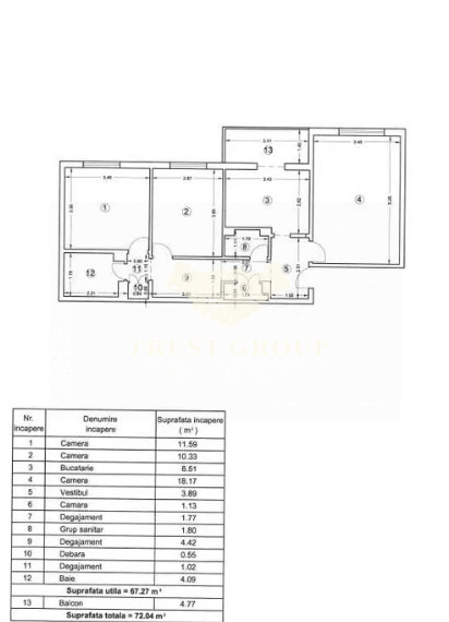 Apartament 3 camere Aviatiei- Baneasa | renovat complet