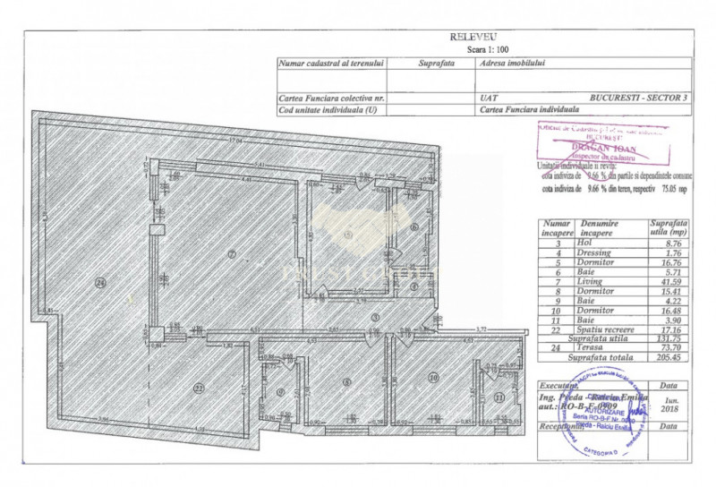 Apartament 4 camere | Loc de parcare | Timpuri Noi