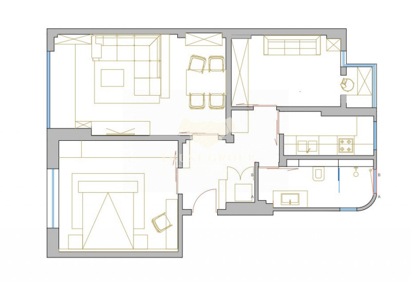 Aparatament 3 camere Unirii | renovat | boxa si curte comuna | ideal investitie