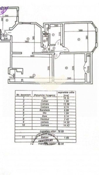 Apartament 4 camere Universitate / Ultracentral 